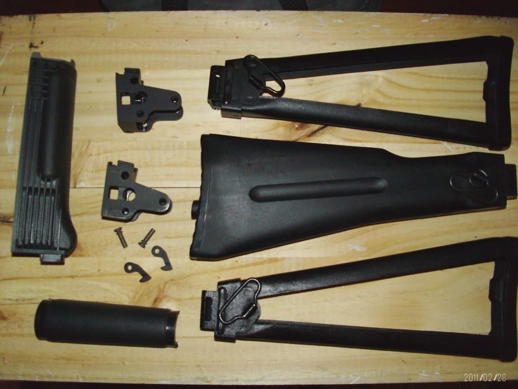 SOLD********4.5 Mm Side Folding Stocks, Rear Trunnions, Ect. | AK Rifles