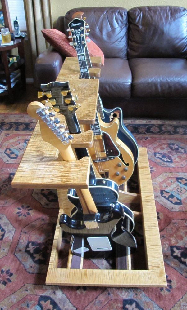 Multiple Guitar Stand Woodworking WoodCentral Forums