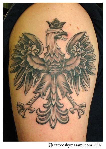 IMG_8296 Polish tattoo. Polish Eagle