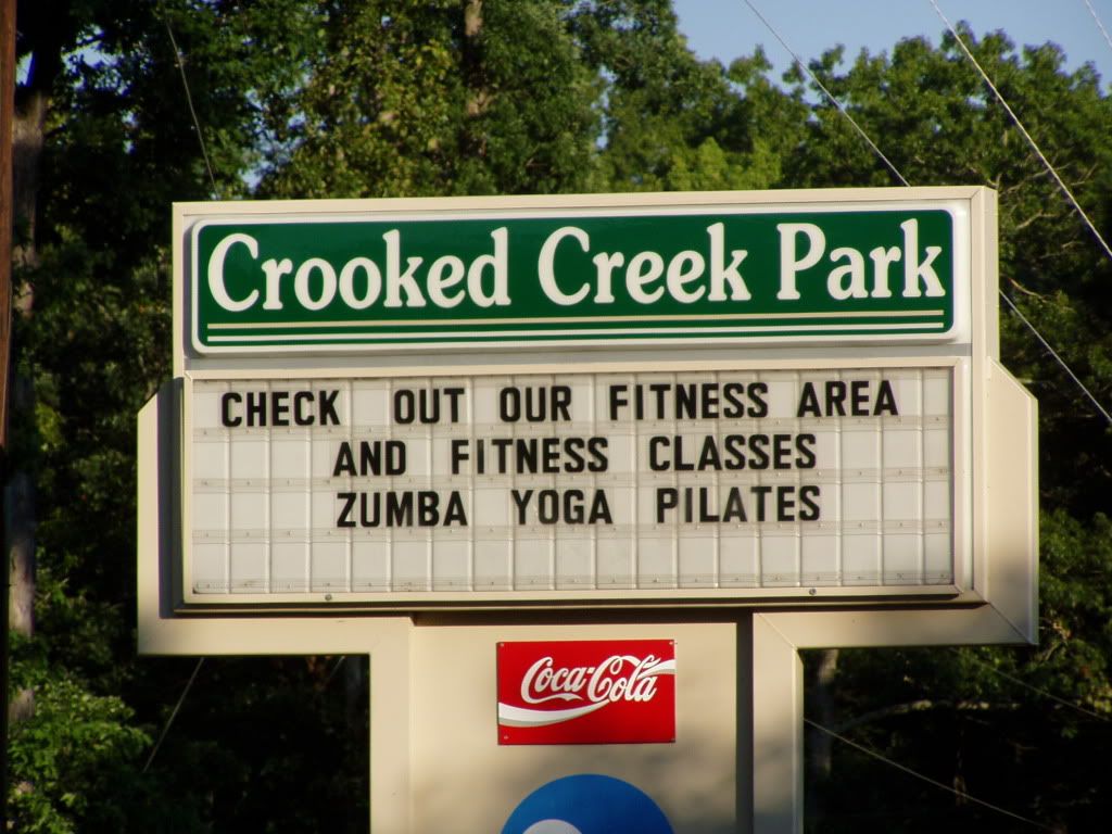 Crooked Creek Park Sign
