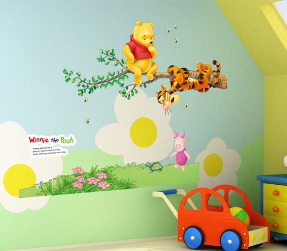 Wandtattoo kinderzimmer winnie pooh: fenster d winnie pooh puuh ...