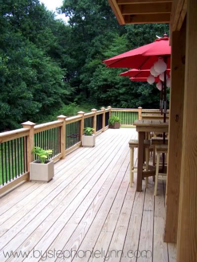 A Little More About Our diy Party Deck - bystephanielynn