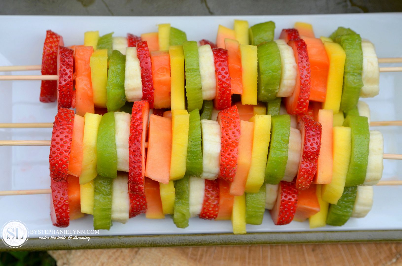 Party Fruit Skewers - Fruit Kabobs