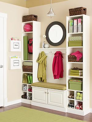 Entryway Storage Systems | Interior Decorating Tips