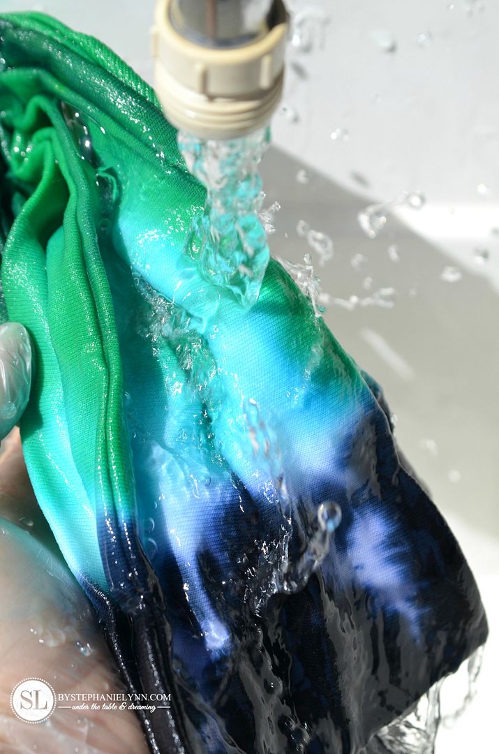 Processing Tie Dye Shirts
