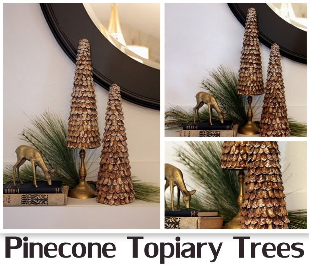 Pinecone Topiary Trees featuring Michelle from Sweet Something ...