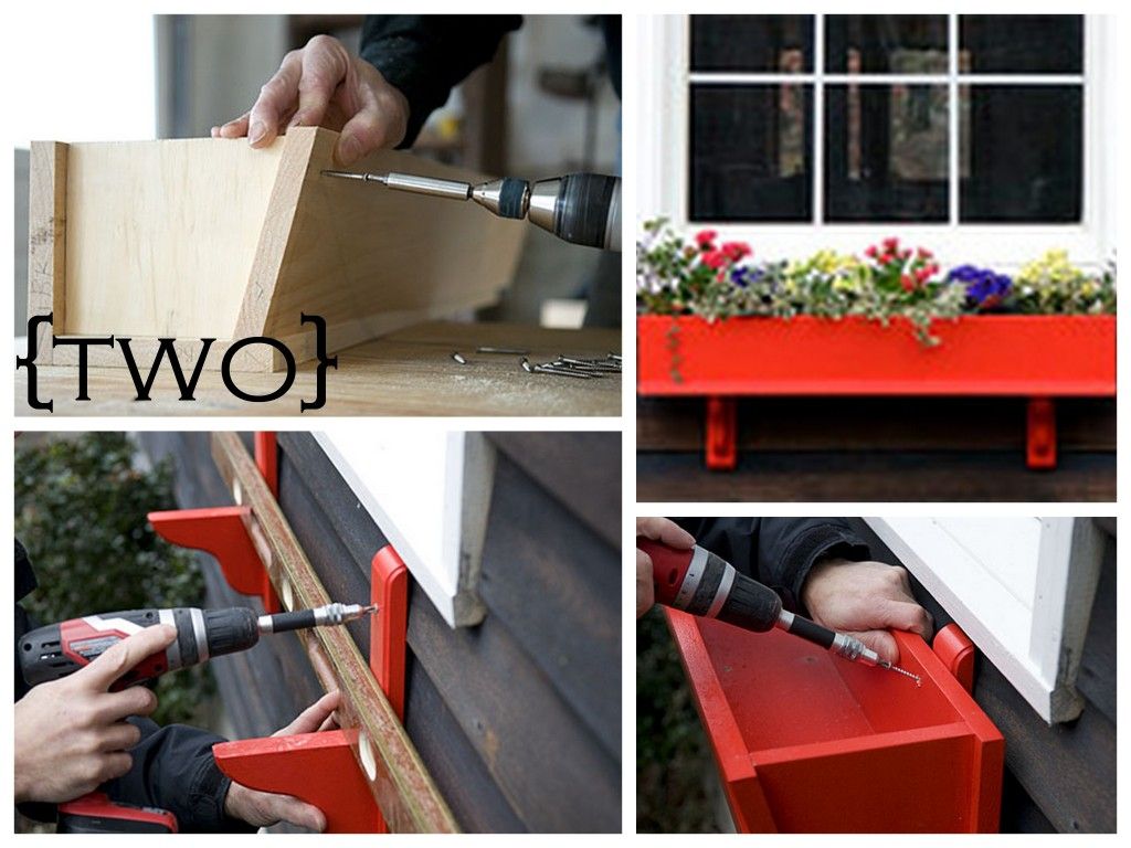 DIY Window Boxes Planters