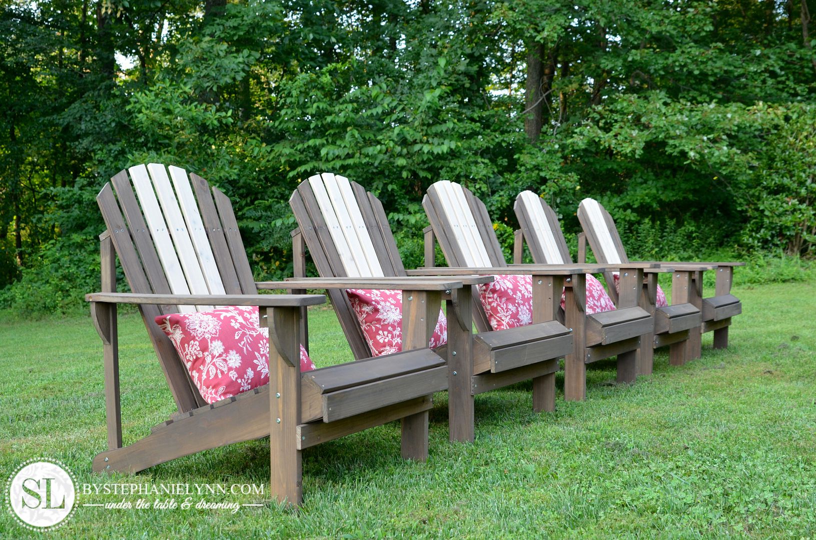 Staining Adirondack Chairs | preserving outdoor wooden 