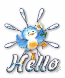 bluebird.gif hello image by asukaone