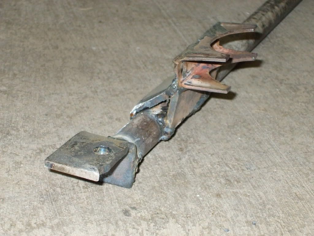 Jeep zj steering box brace #4