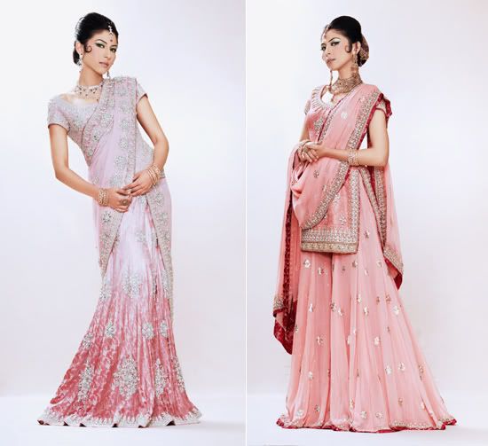 desi wedding fashion karma - Lehnga And Sarhi