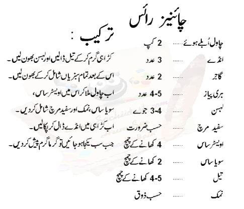 Recipe of d day (Chinese Rice) 4 - Recipe of d day (Chinese Rice)