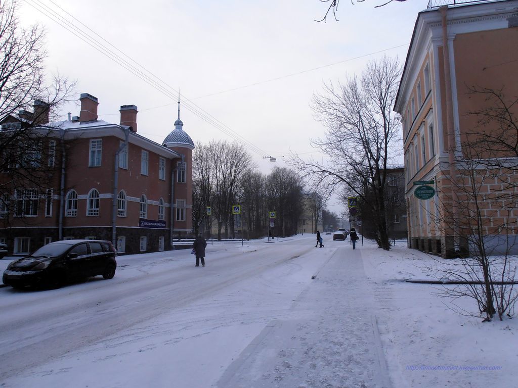 На улицах города