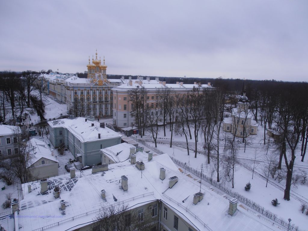 Лицей и Большой Екатерининский дворец