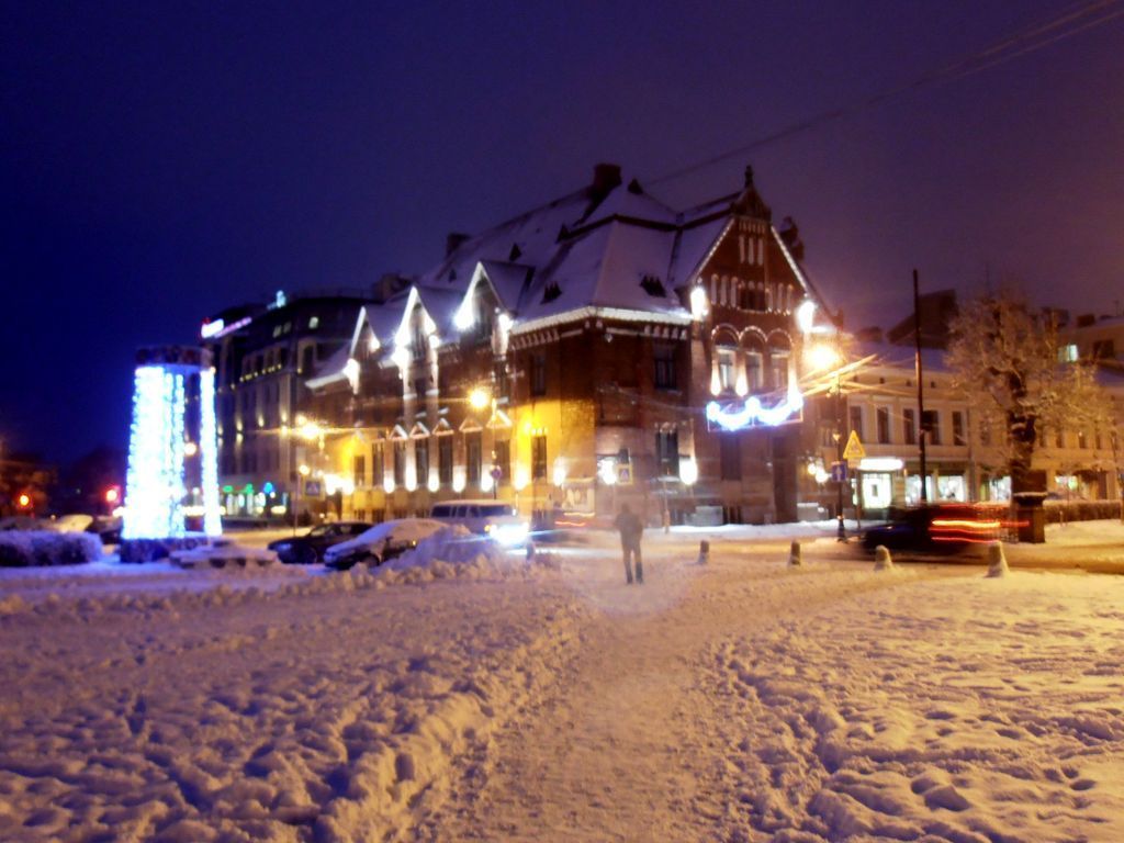 Рыночная площадь вечером