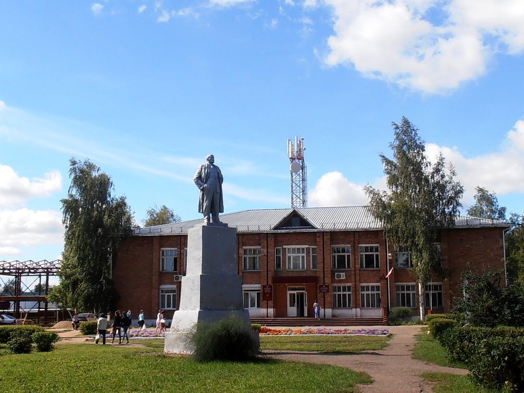 Ленин перед администрацией