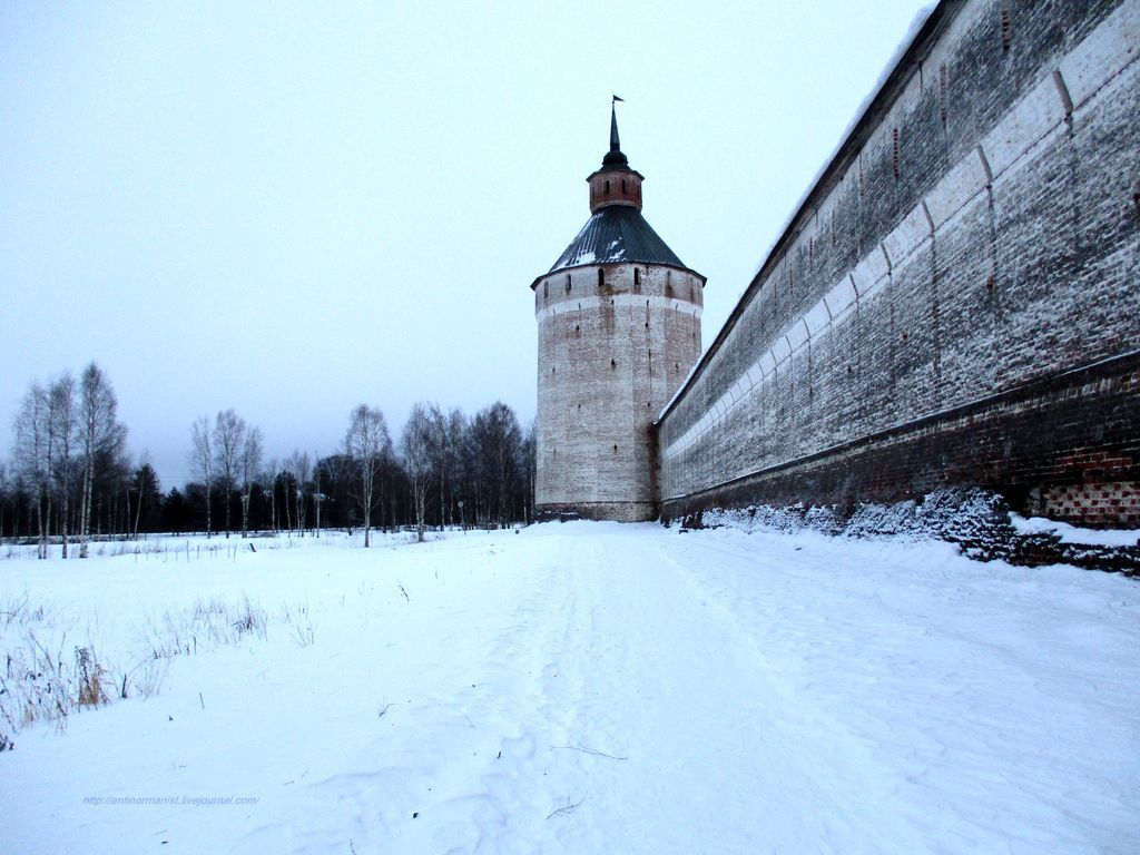 Стены снаружи