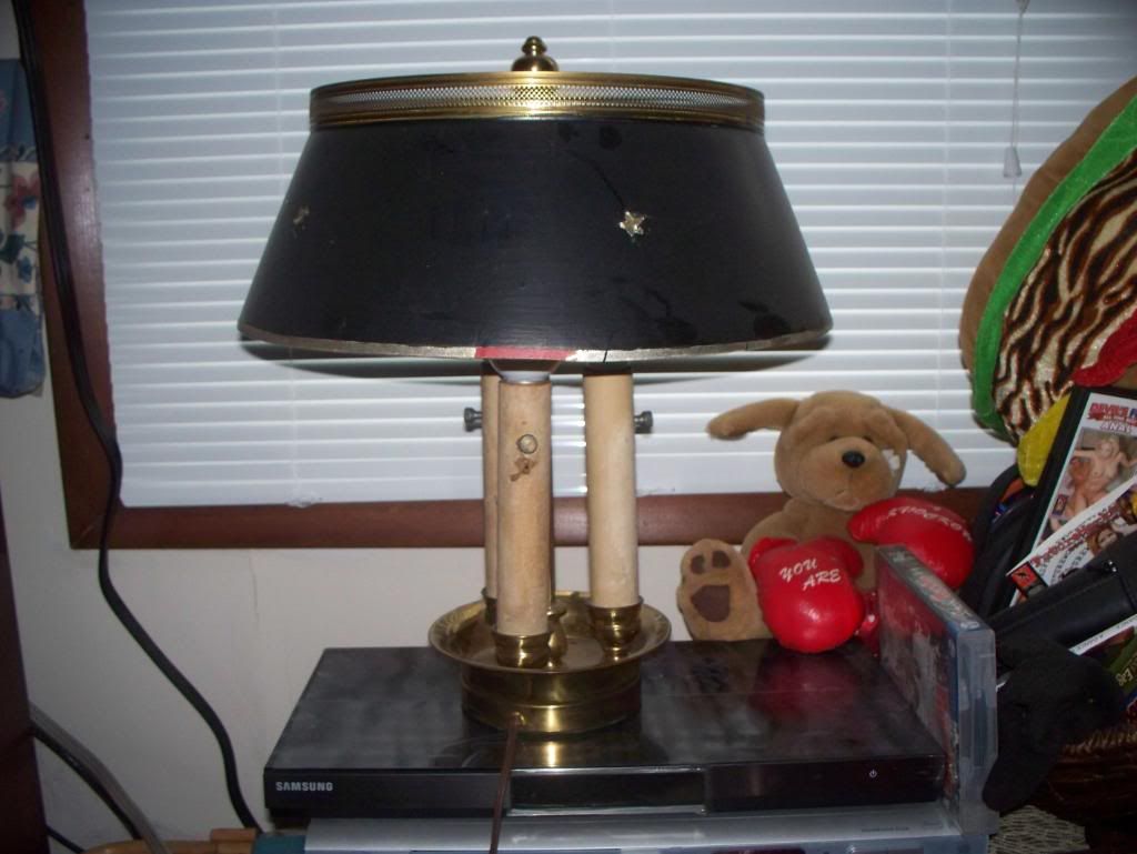 Antique table lamp bouillotte art deco nouveau  