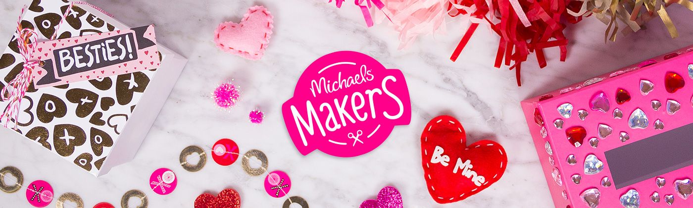 Michaels Valentine's Day Challenge - DIY Valentine's Day Gift Ideas #michaelsmakers 