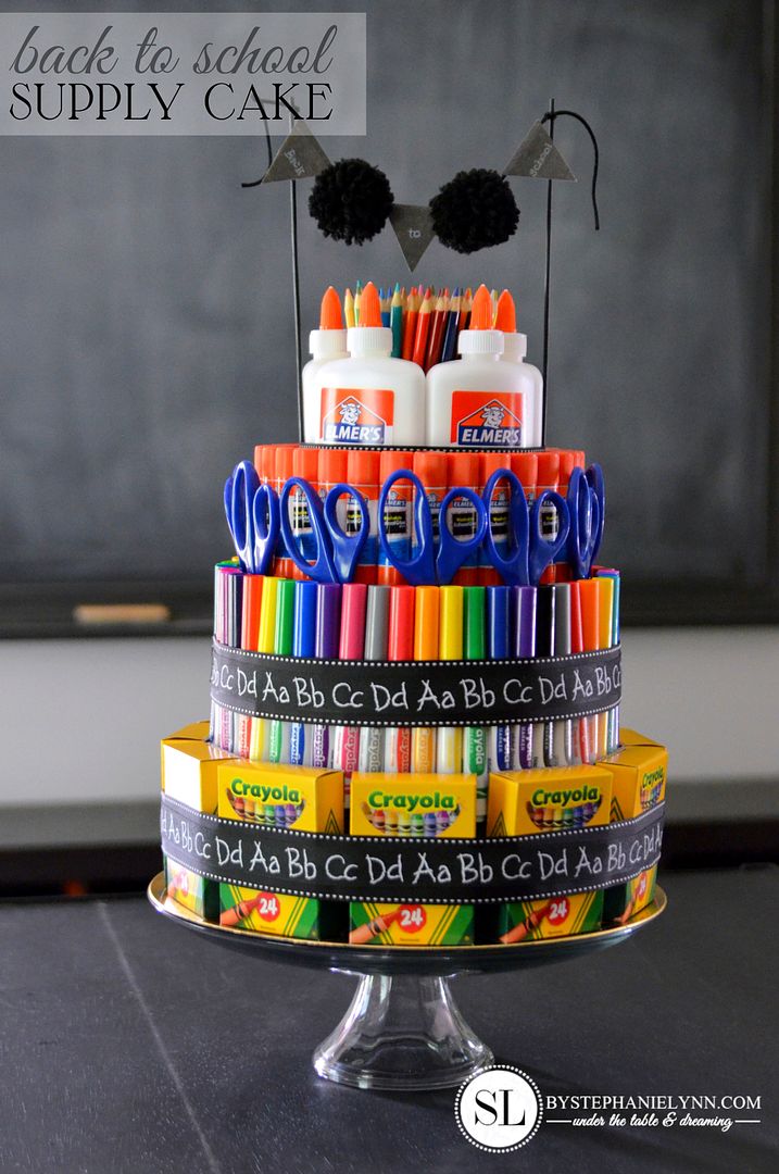 Back to School Supply Cake Michaels Stores #create2educate