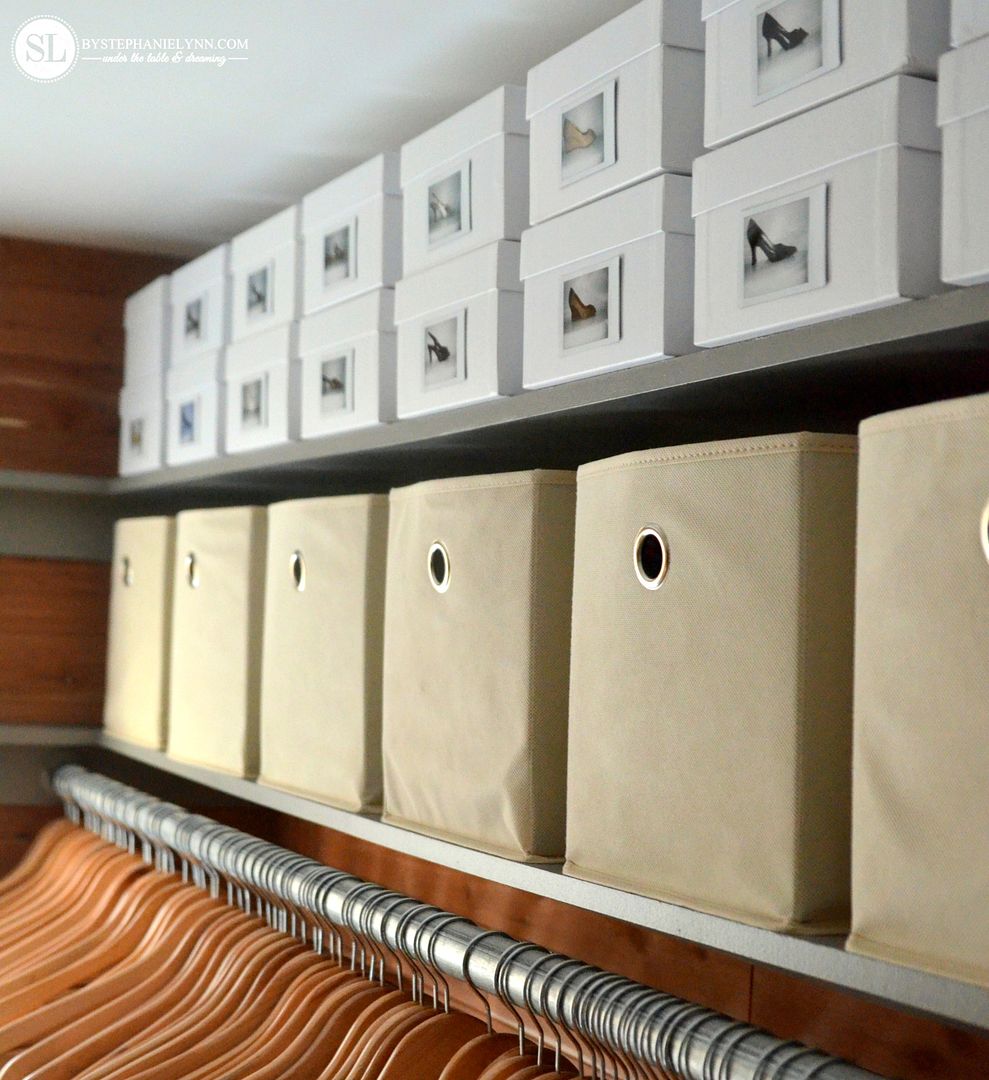 Closet Organization Ideas - Shoe Storage #michaelsmakers 