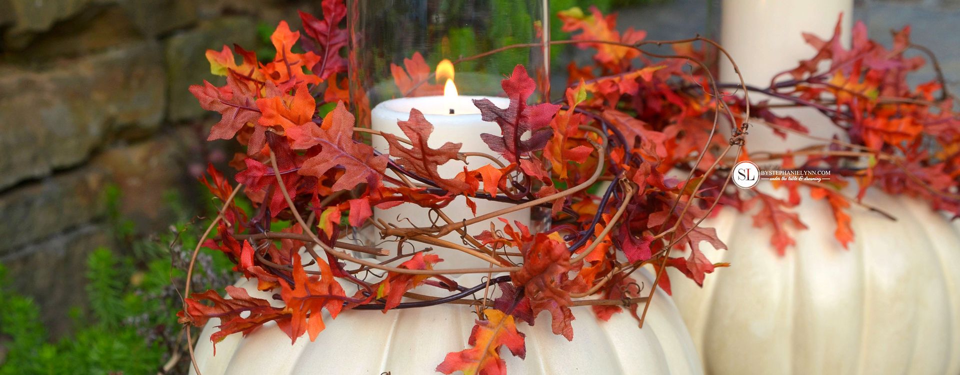 Craft Pumpkin Candle Holders #micahelsmakers 