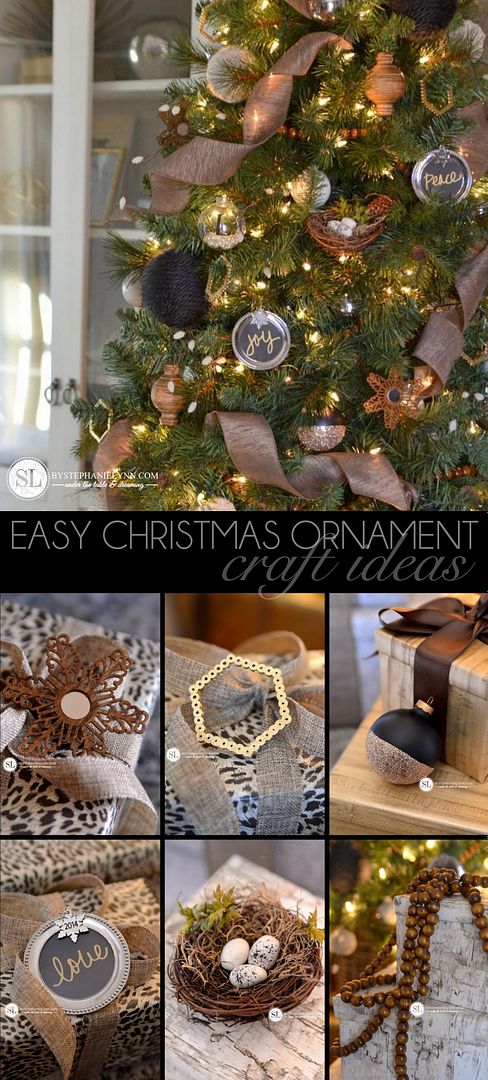 Easy Christmas Ornament Crafts | 2014 Michaels Dream Tree Challenge Details #michaelsmakers #madewithmichaels #tagatree