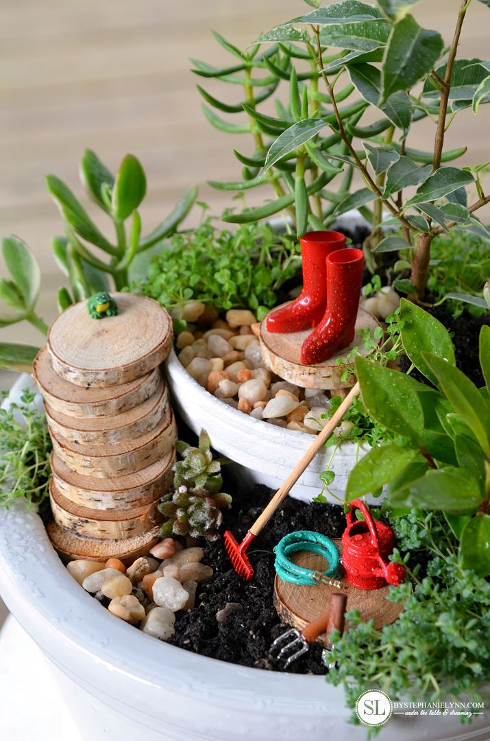 Flower pot Fairy Garden Design Ideas #michaelsmakers 