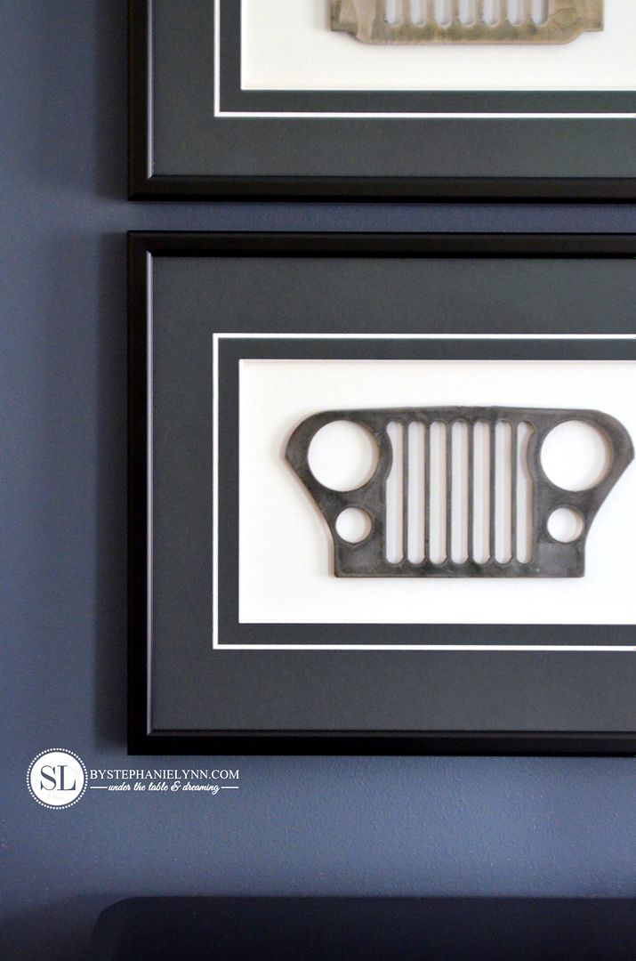 Framed Jeep Grill #michaelsmakers