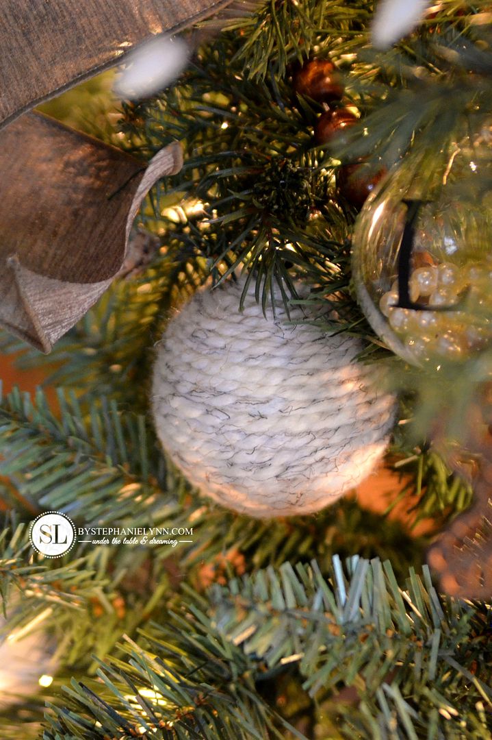 Handmade Yarn Wrapped Ornaments #michaelsmakers