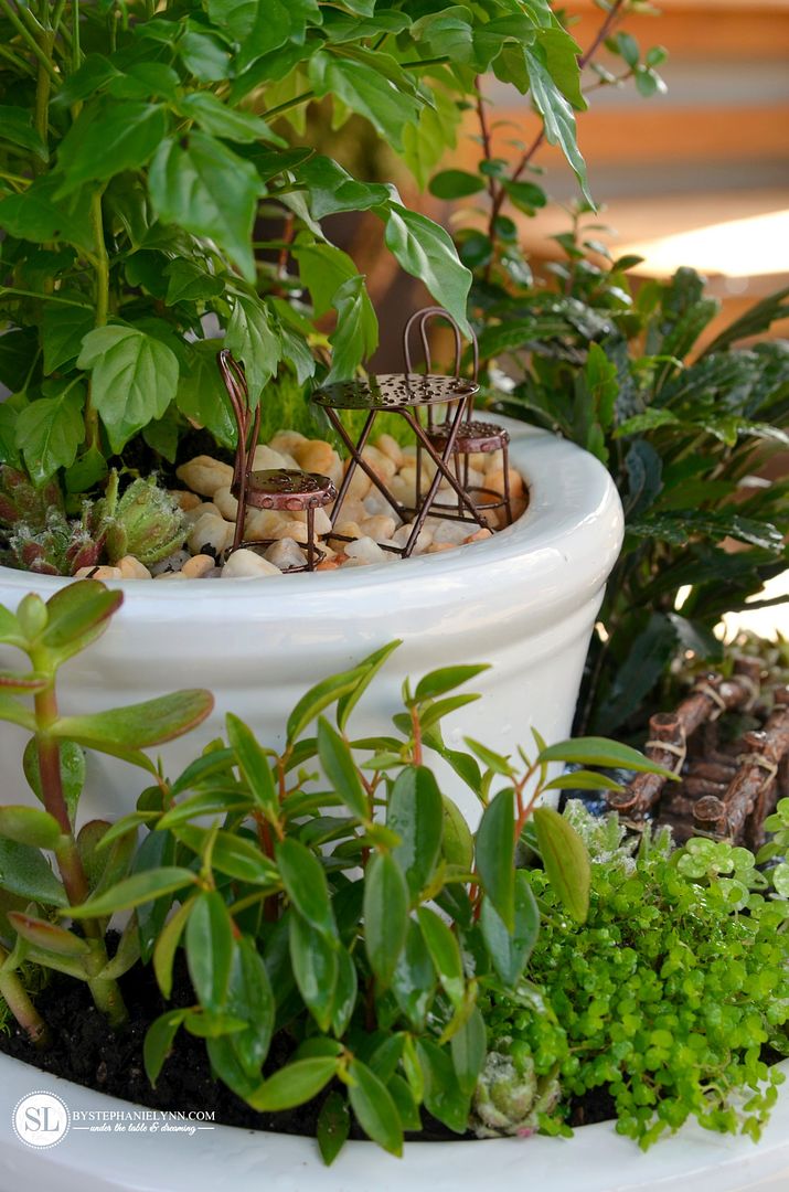 How to Make a Fairy Garden in a Planter #michaelsmakers 