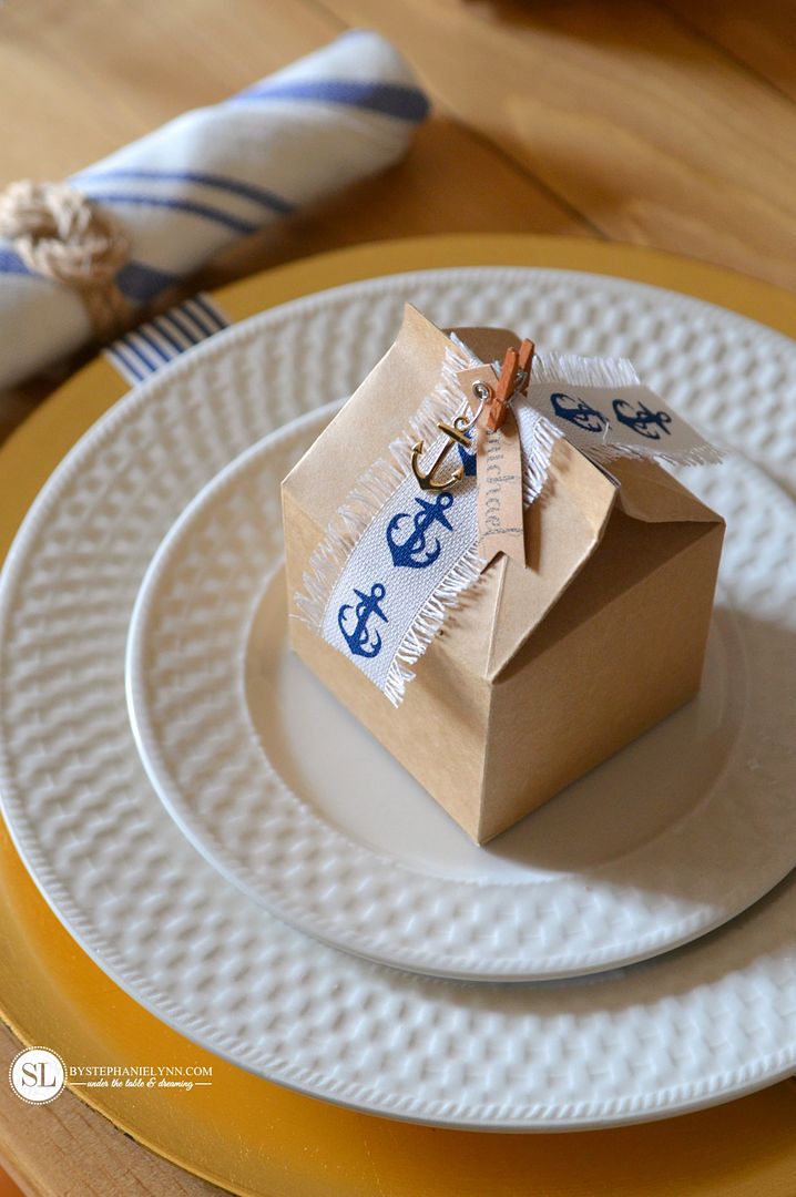 Nautical Table Setting Ideas #michaelsmakers 