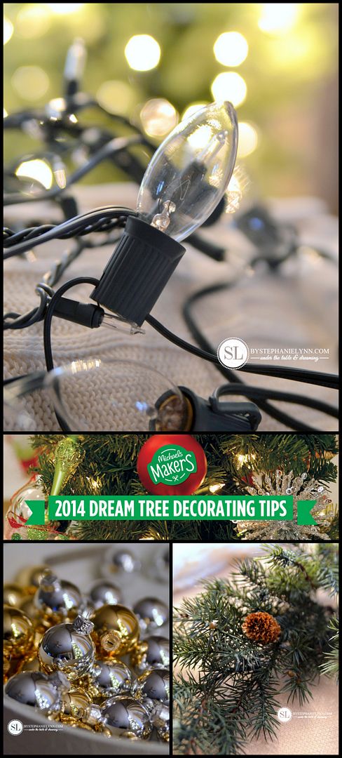 Christmas Tree Decorating Tips | 2014 #michaelsmakers #tagatree