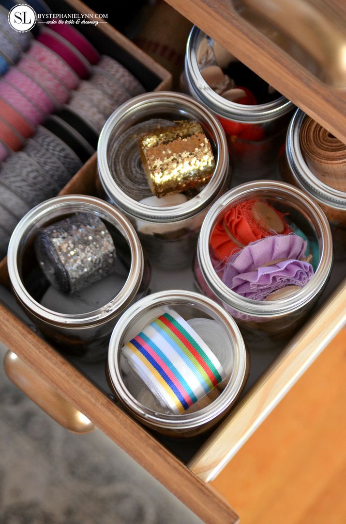 Ribbon and Trim Storage Ideas #michaelsmakers 