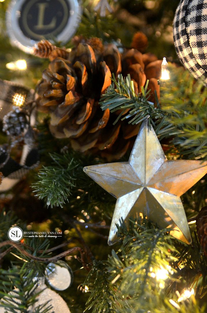 Rustic Plaid Handmade Christmas Ornaments #michaelsmakers 
