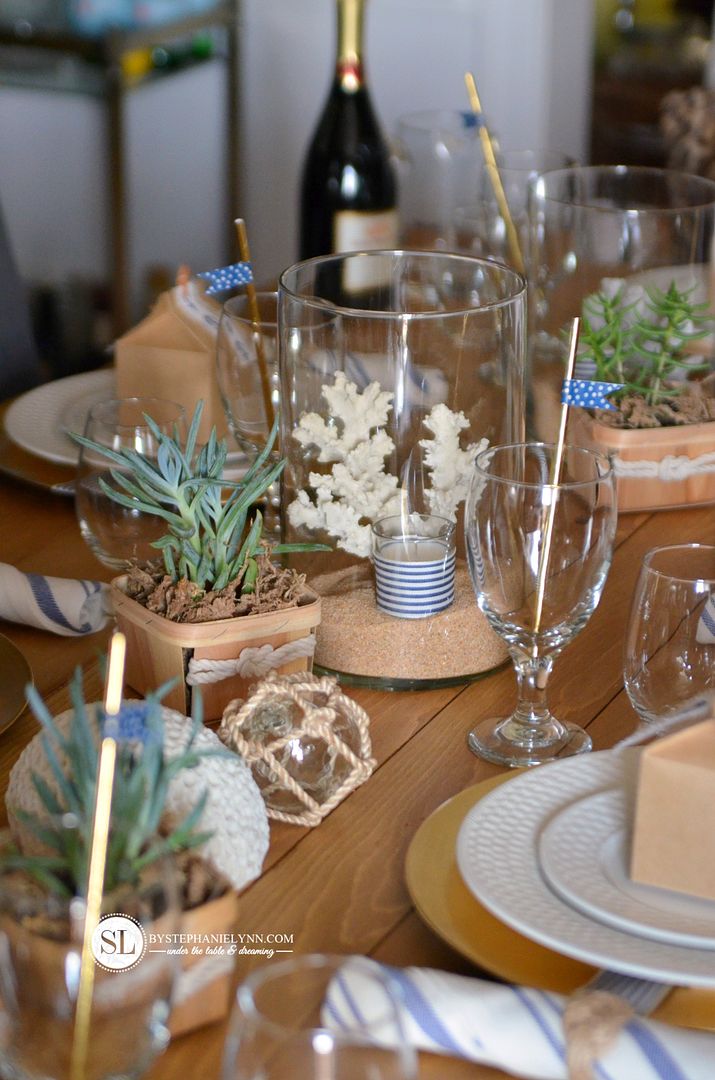 Seaside DIY Nautical Party Ideas #michaelsmakers 