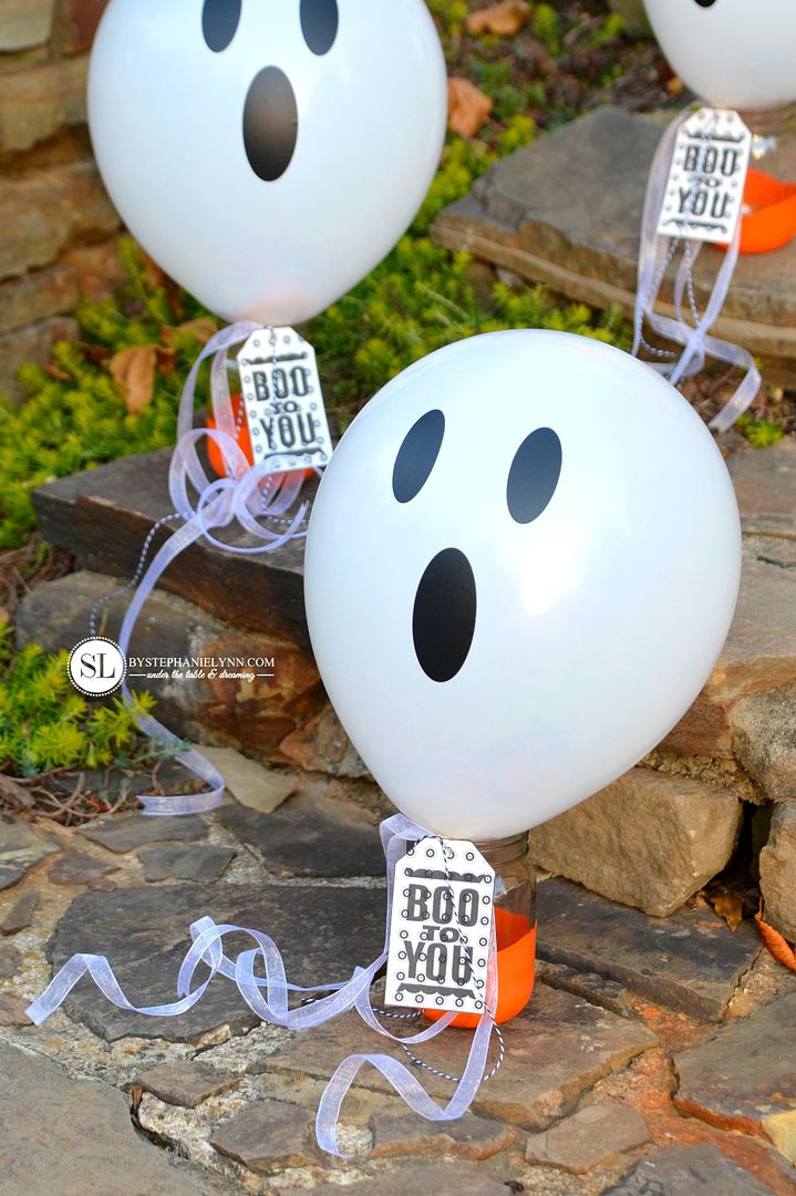 Treat Filled Balloons Halloween Ghost Balloon 