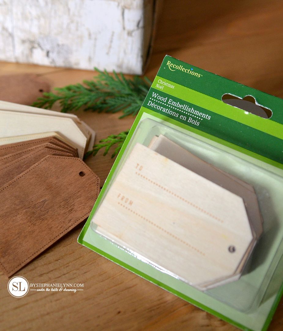 Wooden Gift Tags #michaelsmakers