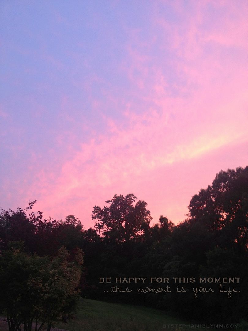 Be Happy For This Moment - For This Moment is Your Life