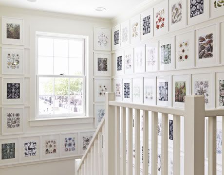 Gallery Walls ~ Pictures, Prints and Collection Collages {Saturday Inspiration & Ideas}