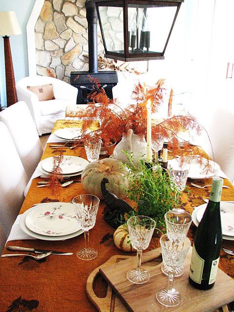 60 Stylish Table Settings for Thanksgiving - Tablescape Ideas and ...
