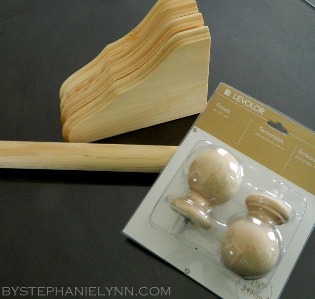 Make Your Own Wooden Ball Curtain Rod Set With Brackets Diy Drapery Hardware Bystephanielynn