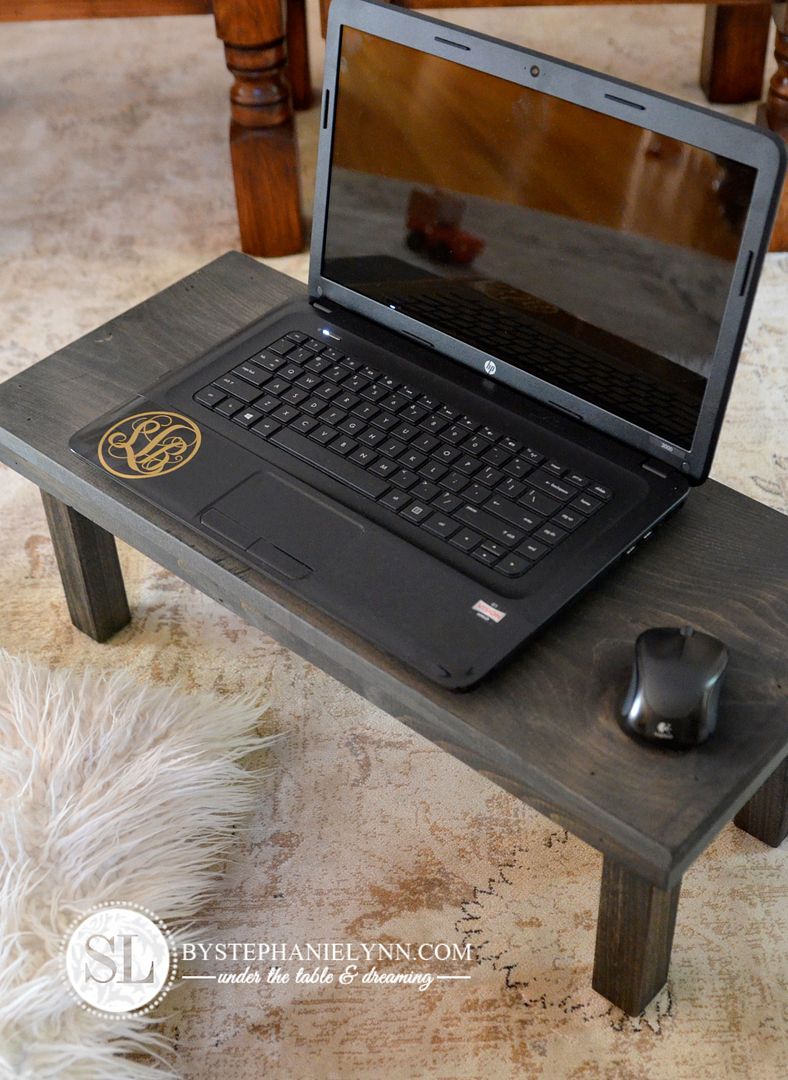 Diy Laptop Desk How To Build A Lap Desk Bystephanielynn