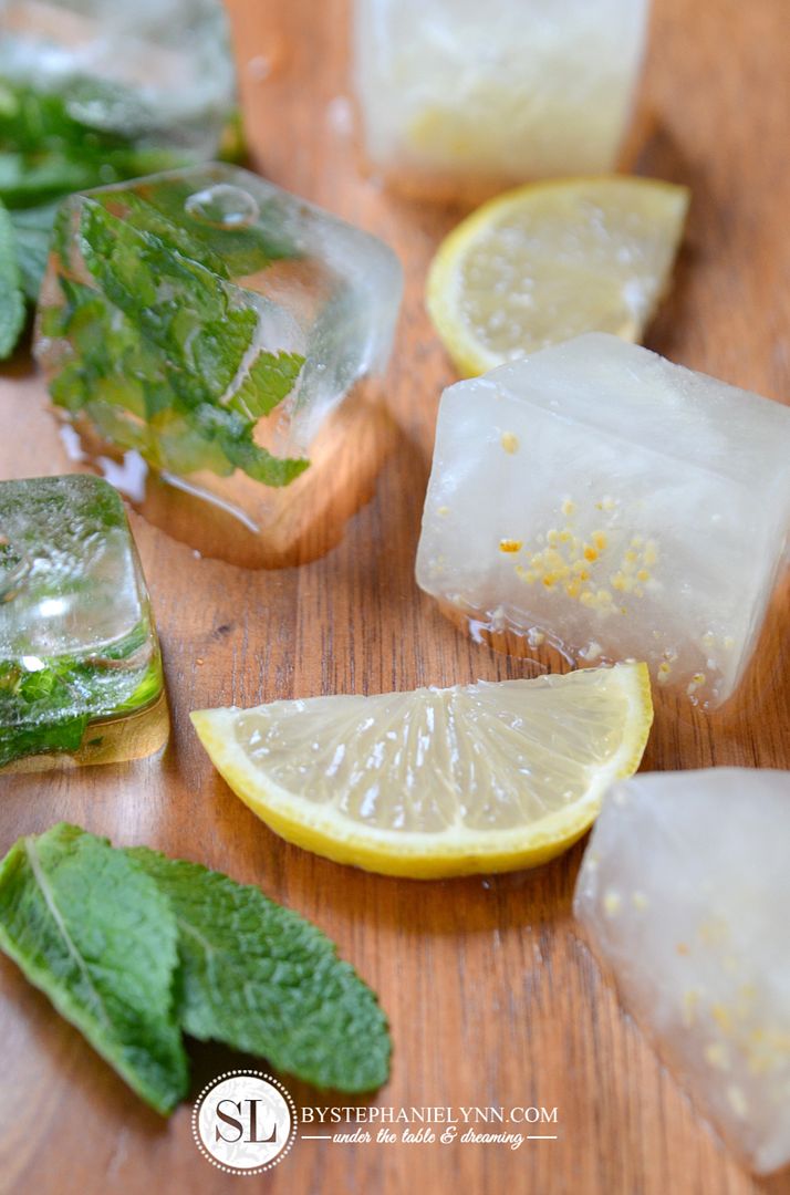 Lemon Mint Infused Water Recipe