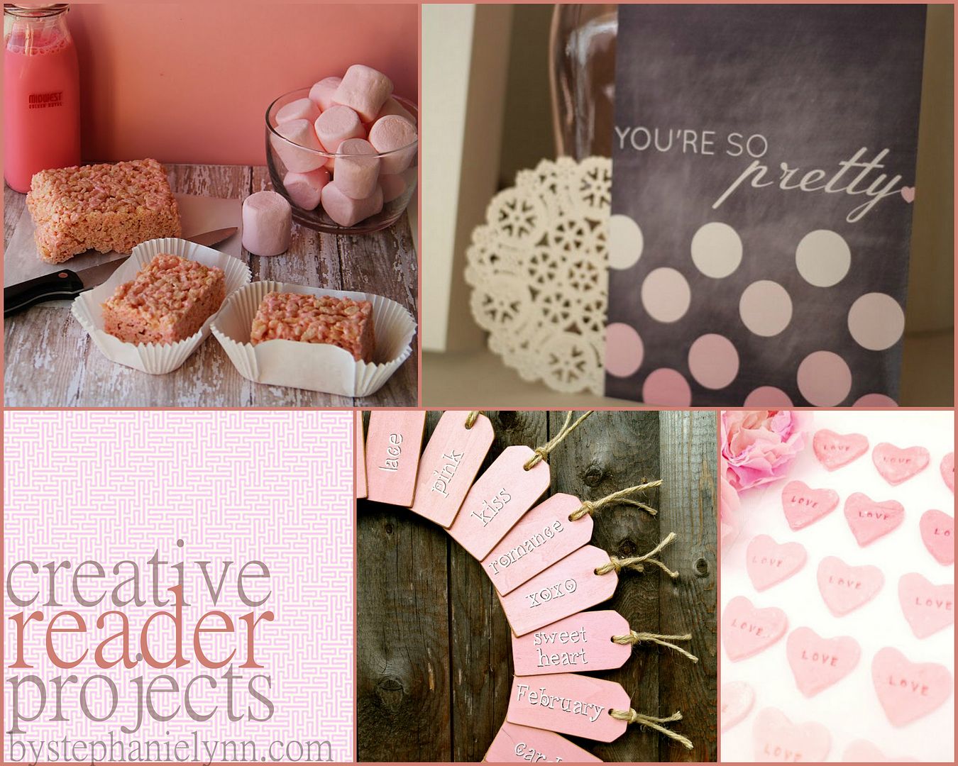 Creative Reader Projects No. 184: Valentine’s Day Crafts, Decor, and Recipes