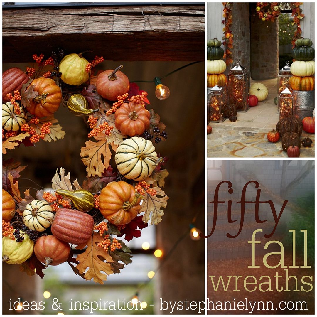 Fifty Fall Wreath Ideas & Inspiration For the Entire Autumn Season